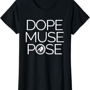 Womens GOTBODY - DOPE MUSE POSE T-Shirt