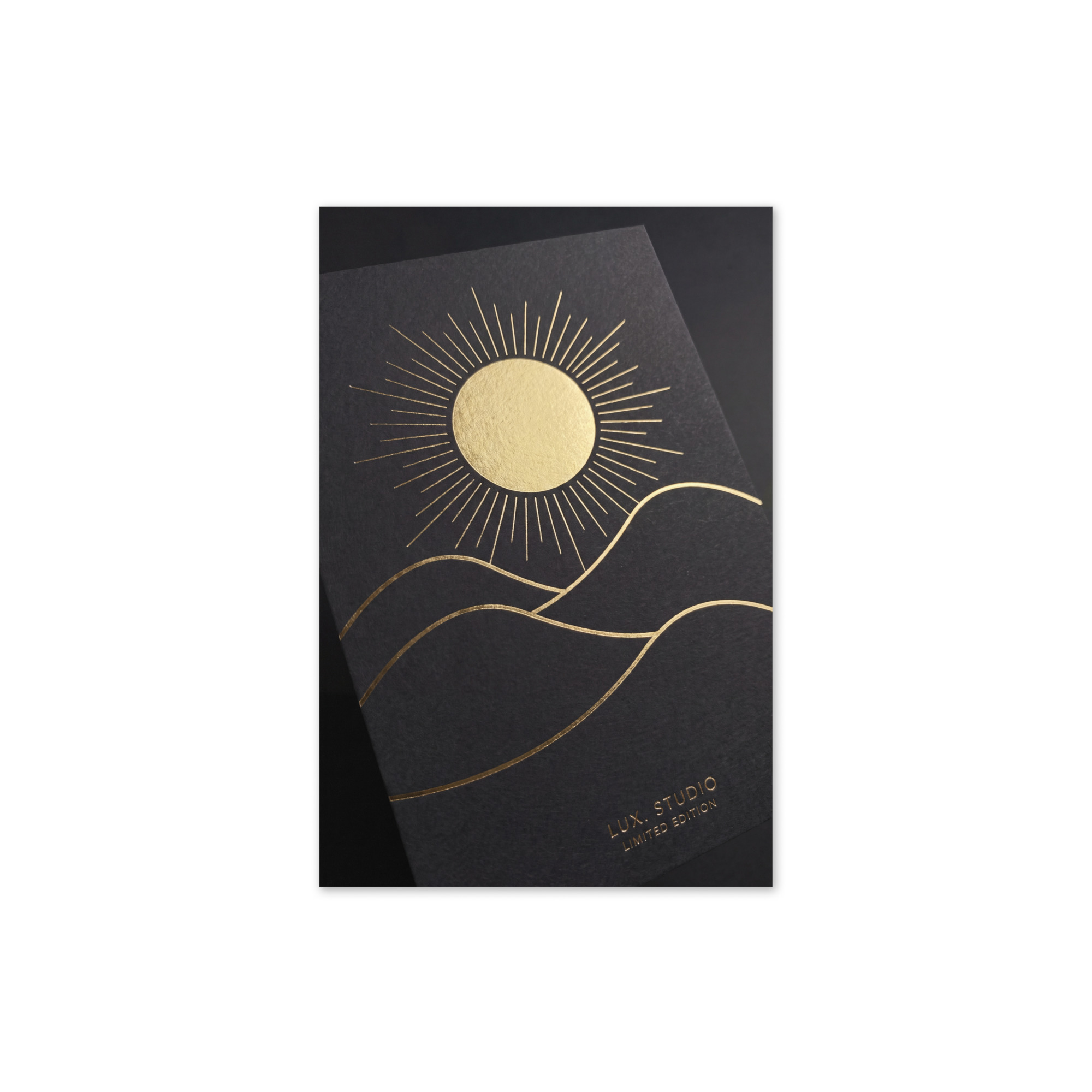 Golden Hour — Greeting Card