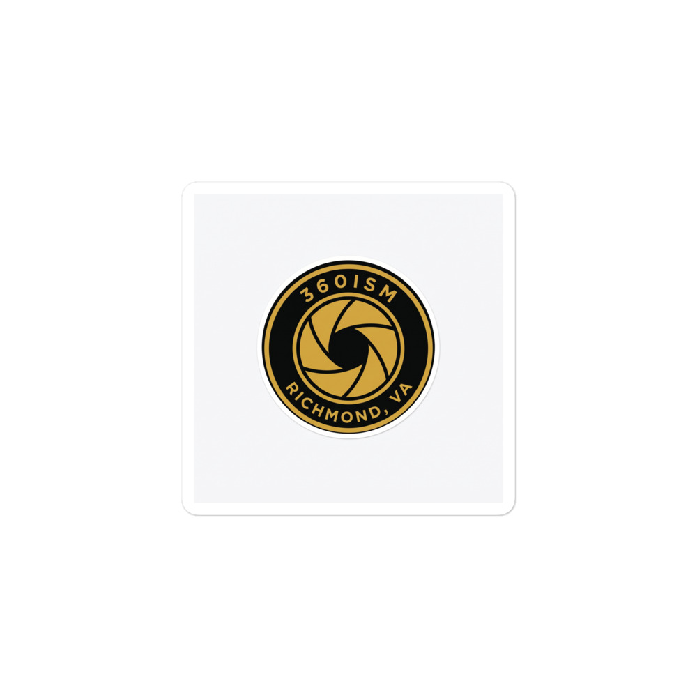 360ISM Badge — Kiss-Cut Sticker