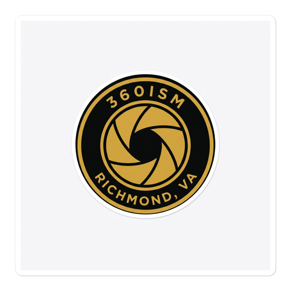 360ISM Badge — Kiss-Cut Sticker - Image 3