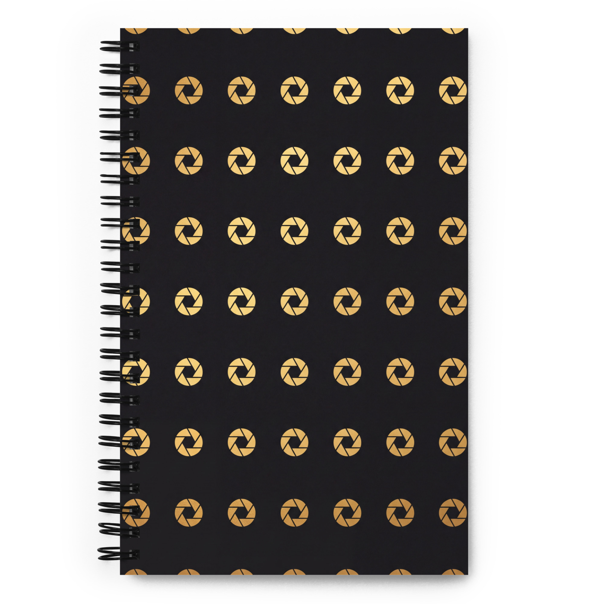 Aperture Pattern — Spiral Notebook