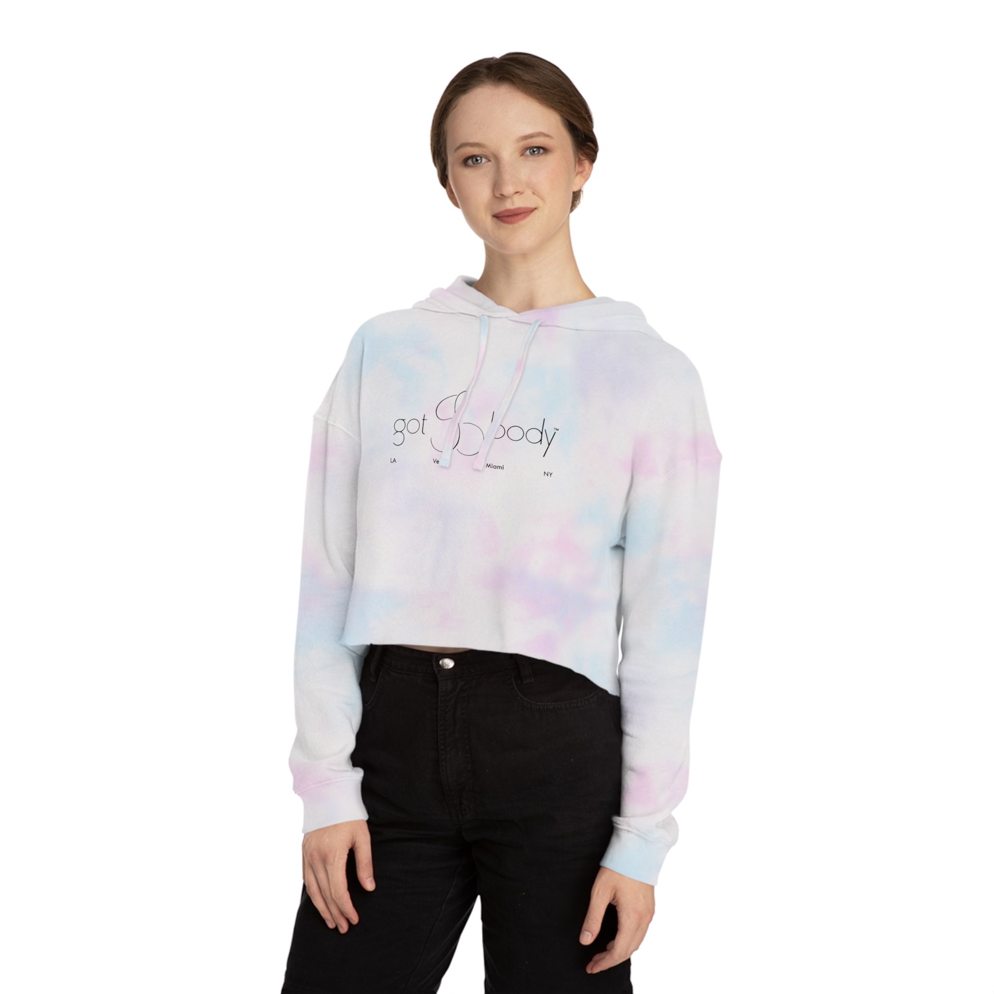 GOTBODY™ CITIES EDITION II by 360ism Women’s Cropped Hooded Sweatshirt - Image 12