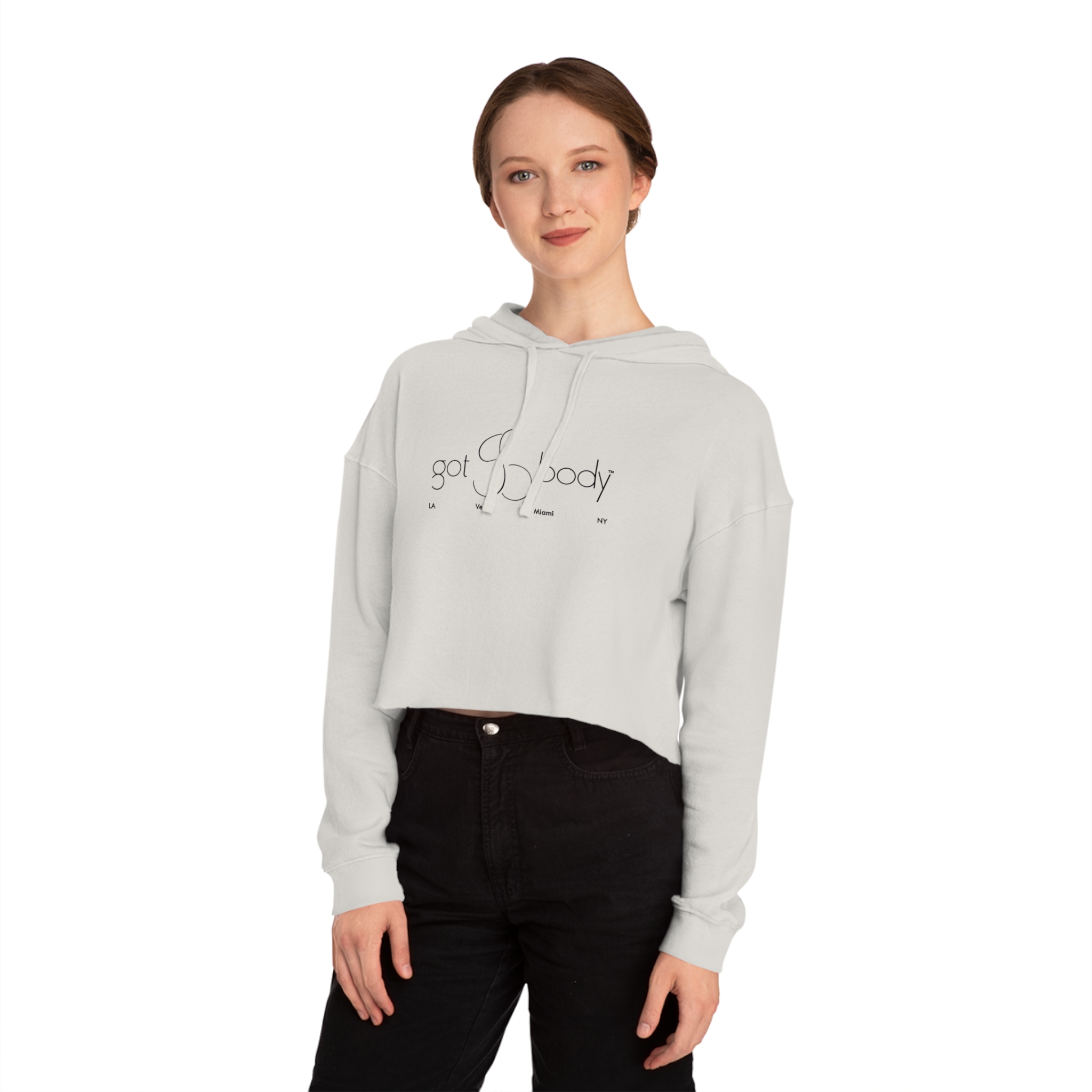 GOTBODY™ CITIES EDITION II by 360ism Women’s Cropped Hooded Sweatshirt - Image 9