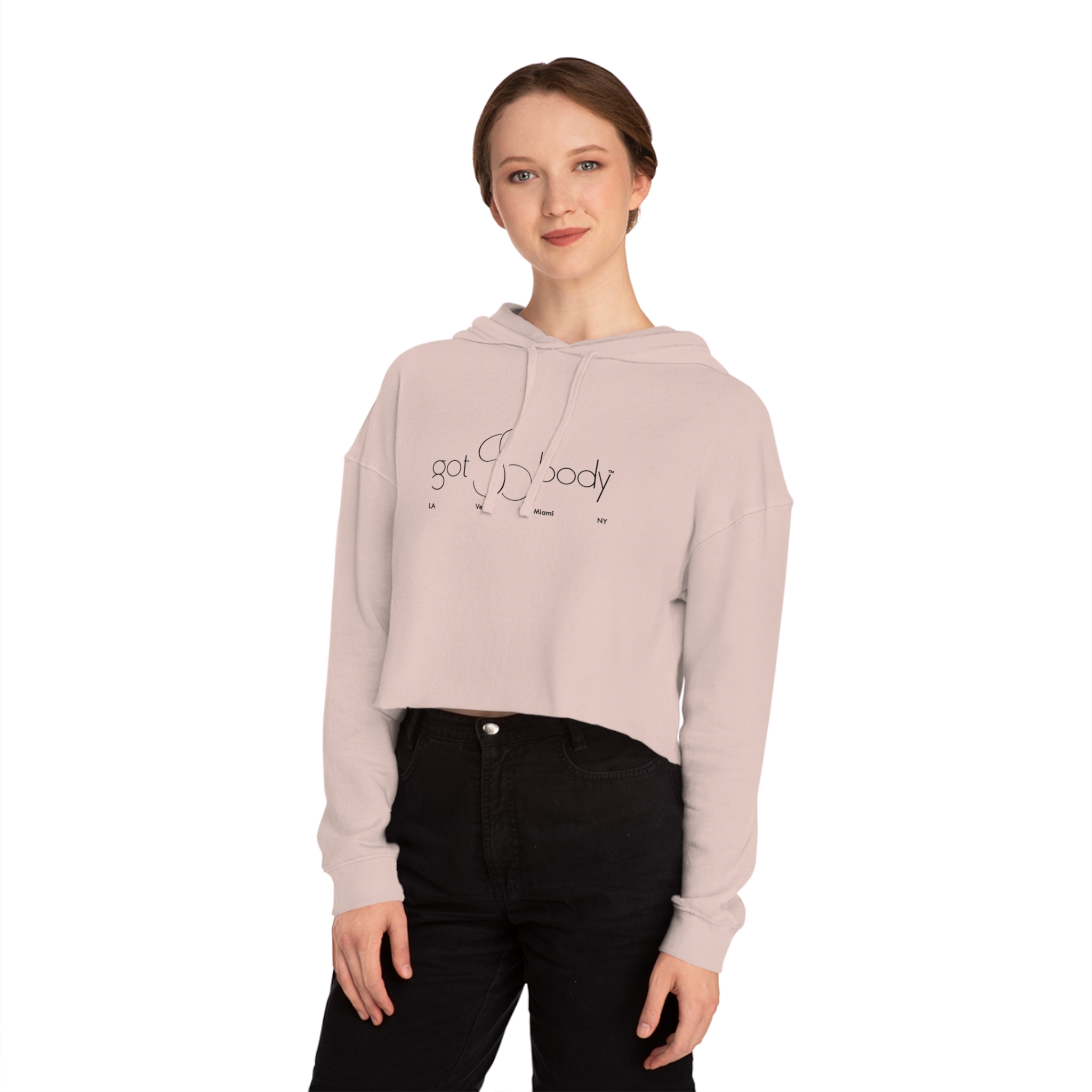 GOTBODY™ CITIES EDITION II by 360ism Women’s Cropped Hooded Sweatshirt - Image 6